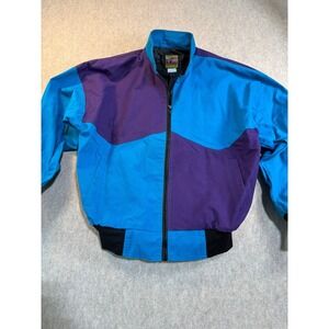 Vintage Bee-Wild Award Design Apparel Bull Riders Only Jacket Mens Medium Purple